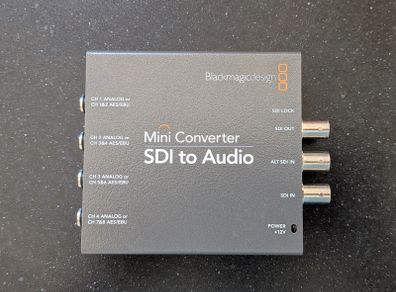 Blackmagic Design Mini Converter - SDI to Audio