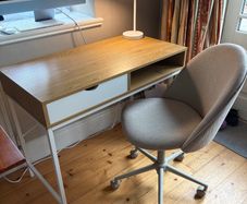 Desk and chair