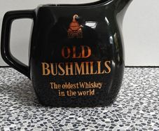 Old Bushmills Whiskey water jug, Irish Whiskey collectable, UK Wade made