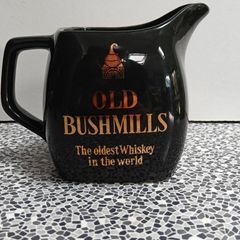Old Bushmills Whiskey water jug, Irish Whiskey collectable, UK Wade made