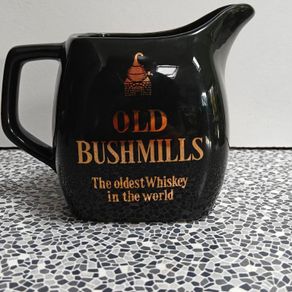 Old Bushmills Whiskey water jug, Irish Whiskey collectable, UK Wade made