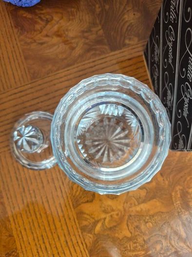 Failte Crystal honey pot Cara pattern