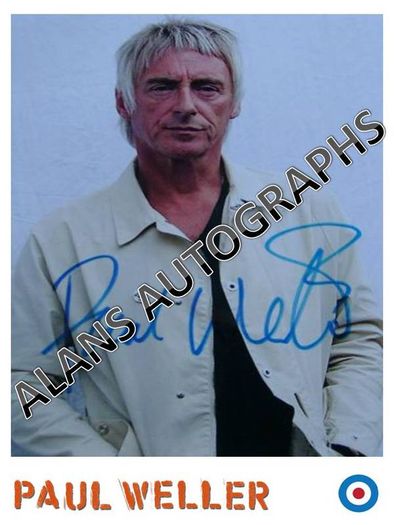 Paul Weller Autograph