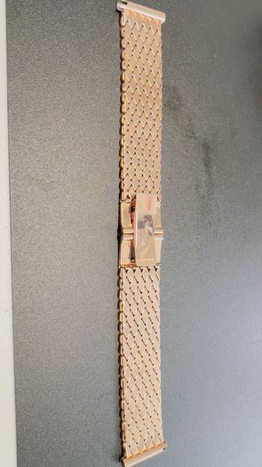 Gold watch bracelet