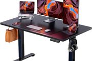 Shape Rectangular Desk design Standing Desk Product dimensions 120D x 60W x 72H centimetres Colour Black Style Modern Smooth Height Adjustment - Effortlessly adjust this sit-stand desk from 72 cm to 118 cm with a smooth electric mechanism. Perfect for tra