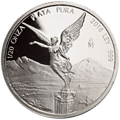 2018 Mexico 1/20 oz Silver Coin Mexican Libertad Proof (In Capsule)
