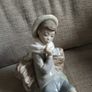 Genuine lladro Not Nao 4730 Boy With Bird Image 2