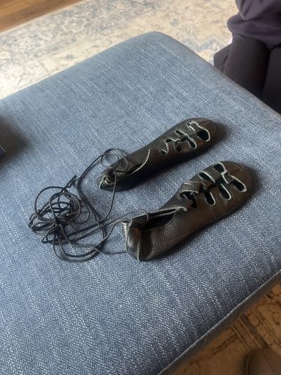 Irish dancing shoes