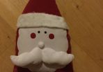 Soft Santa cushion, new, never used