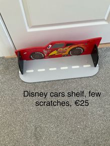 Disney cars shelf