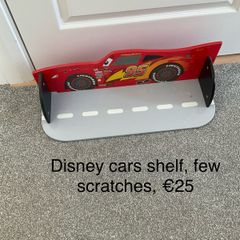 Disney cars shelf