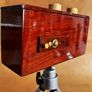 Authentic Handcrafted wooden Zero Image Pinhole Camera for 35mm film, with Cert. Image 3