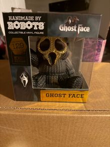Handmade by Robots Vinyl GhostFace Figure 129 Gold