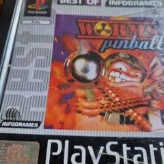 Worms Pinball PlayStation1 Ps1 PlayStation2 Ps2 games Original