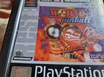 Worms Pinball PlayStation1 Ps1 PlayStation2 Ps2 games Original