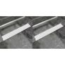 Linear Shower Drain 2 pcs Bubble 730x140 mm Stainless Steel Image 10