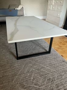 granite and quartz , luxury porcelain island