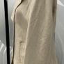 Marks and Spencer Per Una Beige Linen & Cotton Blazer Jacket Double Breast Image 5