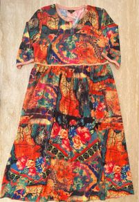 Floryday Multicoloured Dress Size M