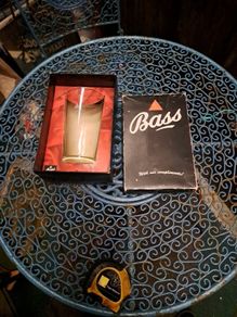 Vintage Boxed Bass Glass