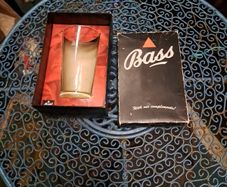 Vintage Boxed Bass Glass