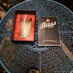 Vintage Boxed Bass Glass