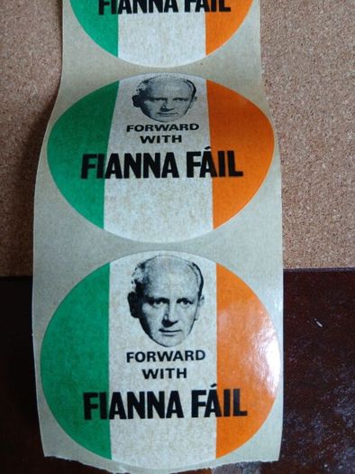 FIANNA Fail stickers ,1970's