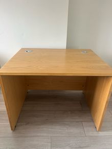 Solid wood desk