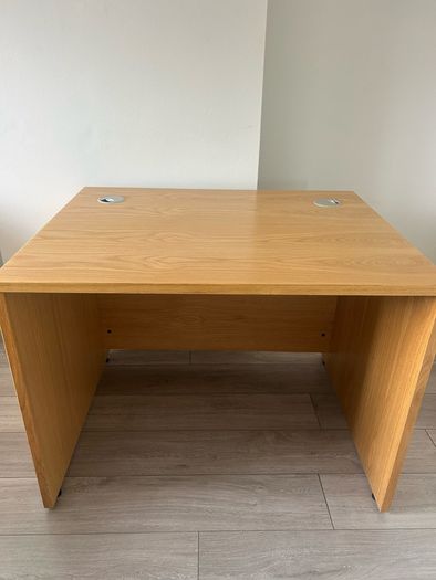 Solid wood desk