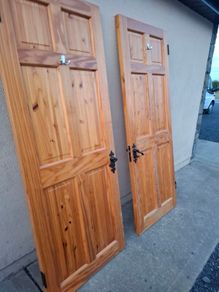 pine door