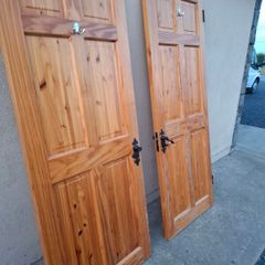 pine door