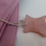 New Pink genuine leather designer bag with dustbag Image 6