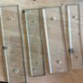 Various Vintage Glass Finger Plates four Image 7