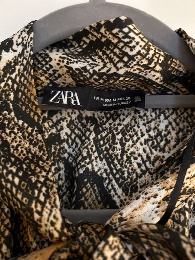Zara snake skin dress