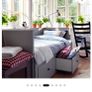 Hemnes day bed with two mattresses Image 4