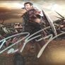SPARTACUS AUTOGRAPH ! Hand Signed by Daniel Feuerriegel who played Aaron ! AUTHENTIC ! Image 3