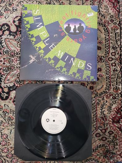 Simple Minds: street fighting years LP