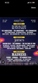 Forest Fest weekend ticket and camp site