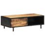 Coffee Table 105x50x35 cm Rough Mango Wood Image 9