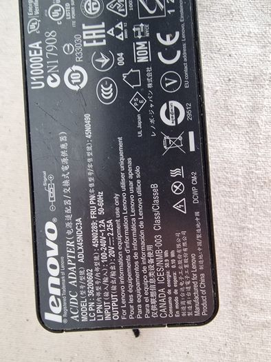 Lenovo charger