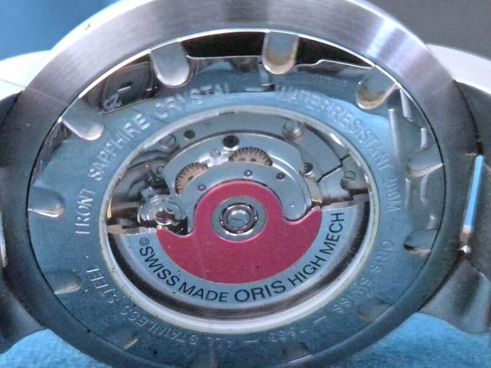 Oris TT1 diver date ref 7533