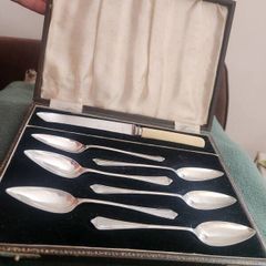 sterling silver grapefruit set vintage boxed