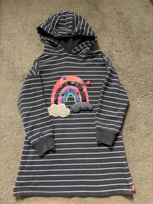 Next girls long hoodie/ tunic 5-6 years 116cm