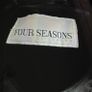 Vintage four seasons black velvet coat Image 7
