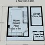 3D Printed House Floor Plans (Scale 1:100) Image 2