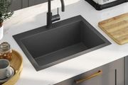 Handmade Kitchen Sink Black Stainless Steel