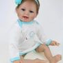 Lifelike Reborn Babies 22inch 55cm Reborn Dolls Baby Girl Handmade Soft Silicone Reborn Dolls Lovely Cute Boy Girl Toy That Look Real Toddler Newborn Birthday Toy Xmas Gift (FREE POSTAGE) Image 6