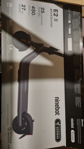segway ninebot E2 electric scooter