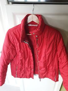 ladies red tommy hilfigher jacket