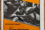 Very Rare 1990 Young Munster v Greystones - AIL Division 1 Rugby Programme